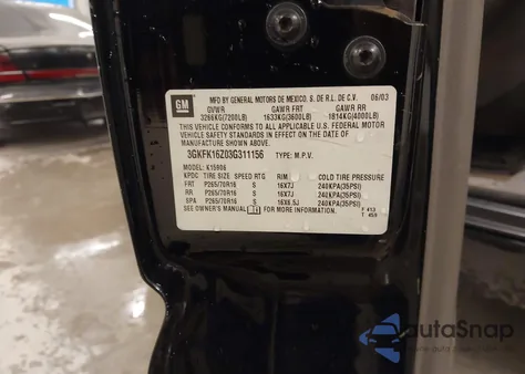 2003 GMC Yukon Xl 1500 Sle from USA, damaged, VIN 3GKFK16Z03G311156